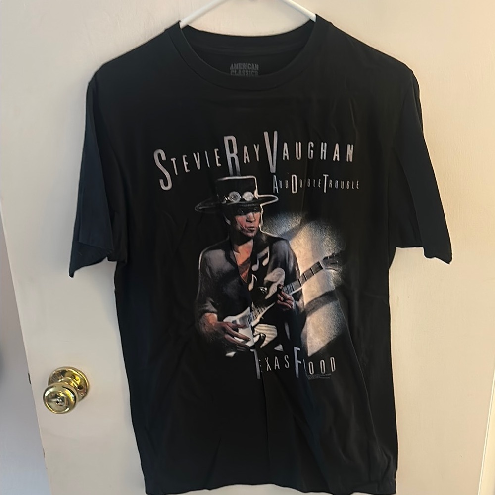 Black Stevie Ray Vaughan T-Shirt